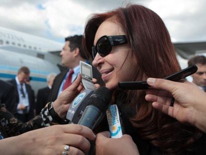 La presidenta argentina, Cristina Fernandez de Kirchner, en el pasado G20.