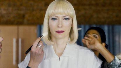 Tilda Swinton, en 'Okja', de Bong Joon-Ho.
