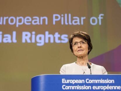 La comisaria europea de Empleo, Marianne Thyssen