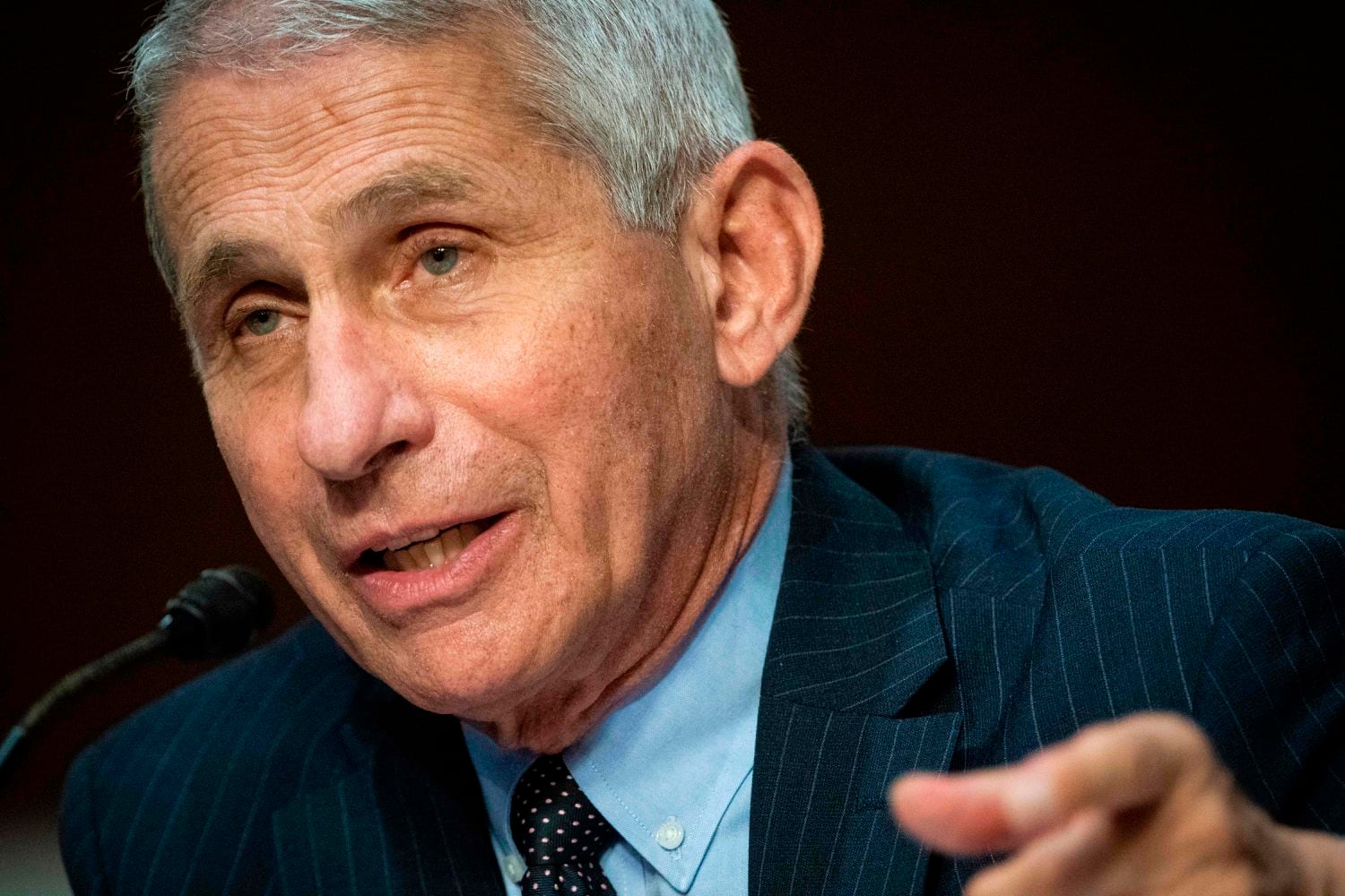 El doctor Anthony Fauci, durante una comparecencia en el Capitolio el pasado 30 de junio.