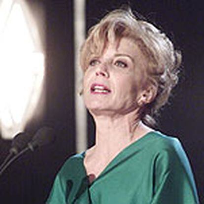 Marisa Paredes, en la última gala de los Goya.