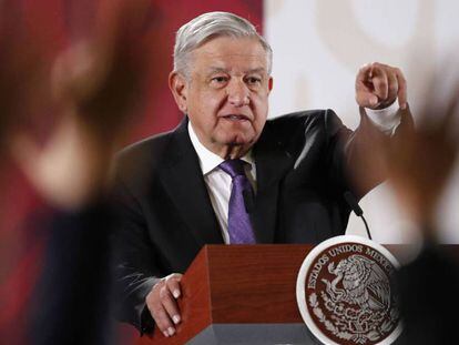 El presidente de México, Andrés Manuel López Obrador. En vídeo, declaraciones de López Obrador.