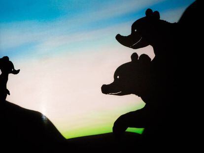 Escena de la obra 'Il cieli degli orsi' (El cielo de los osos), de la compañía Gioco Vita.