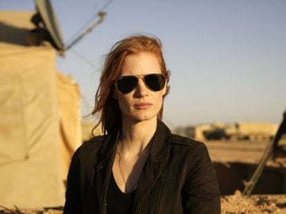 Jessica Chastain en 'La noche más oscura'.