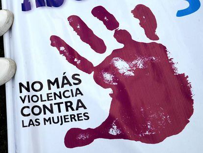 Una protesta en Lima dentro de la campaña #NiUnaMenos, en una imagen de archivo.