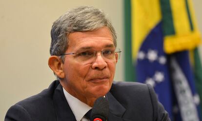 El nuevo presidente de Petrobras, el general Joaquim Silva, en una imagen de archivo.