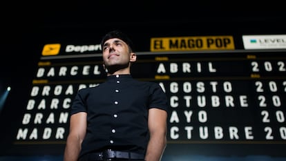 El ilusionista catalán Antonio Díaz, conocido como El Mago Pop.