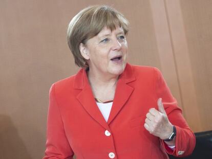Angela Merkel. 