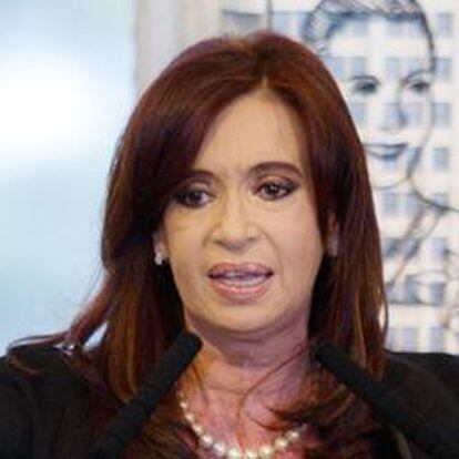 La presidenta de Argentina, Cristina Fernández de Kirchner