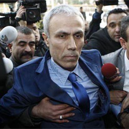 Mehmet Alí Agca,  tras ser puesto en libertad en Ankara.