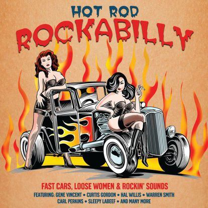 Portada del disco 'Hot Rod Rockabilly'