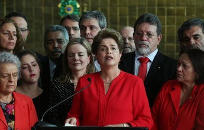 La expresidenta, Dilma Rousseff.