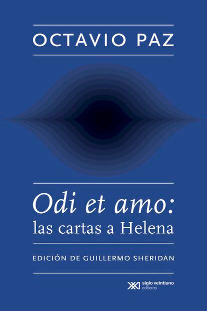 La portada de ‘Odi et amo: las cartas a Helena’.