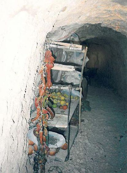 La cueva de Jaén en la que residía Miguel Mérida.