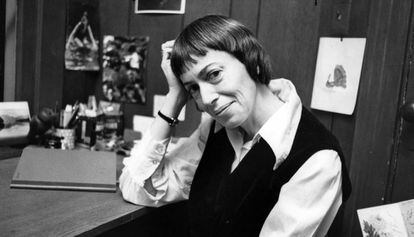 Ursula K. Le Guin retratada en 1972.