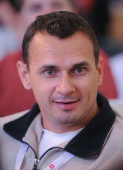 El cineasta Oleg Sentsov, detenido por fuerzas militares rusas en mayo.