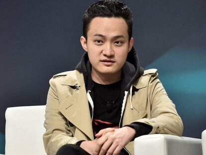 Justin Sun, fundador de la plataforma de criptomonedas TRON