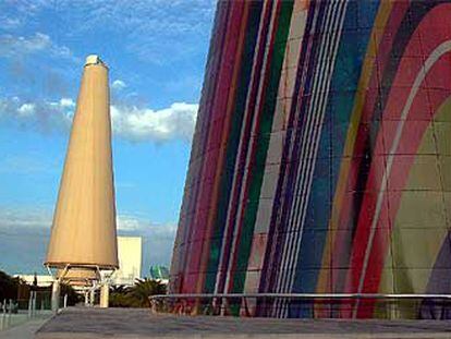 Las chimeneas de la Expo.