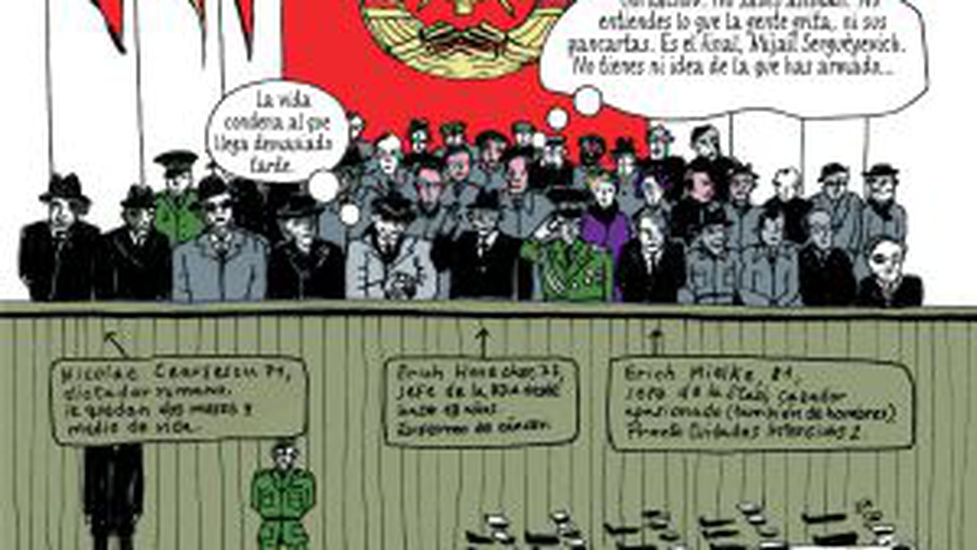 Un cómic recrea la caída del Muro | Cultura | EL PAÍS