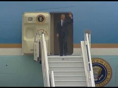 Obama aterriza en Polonia para calmar la tensión con Rusia.