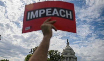 Movilización a favor del impeachment contra Donald Trump.