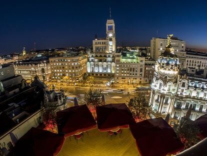 La nueva terraza del clásico hotel 'The Principal', en Madrid.
