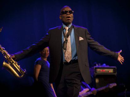 Actuaci&oacute;n de Maceo Parker en el Teatro Apolo. 