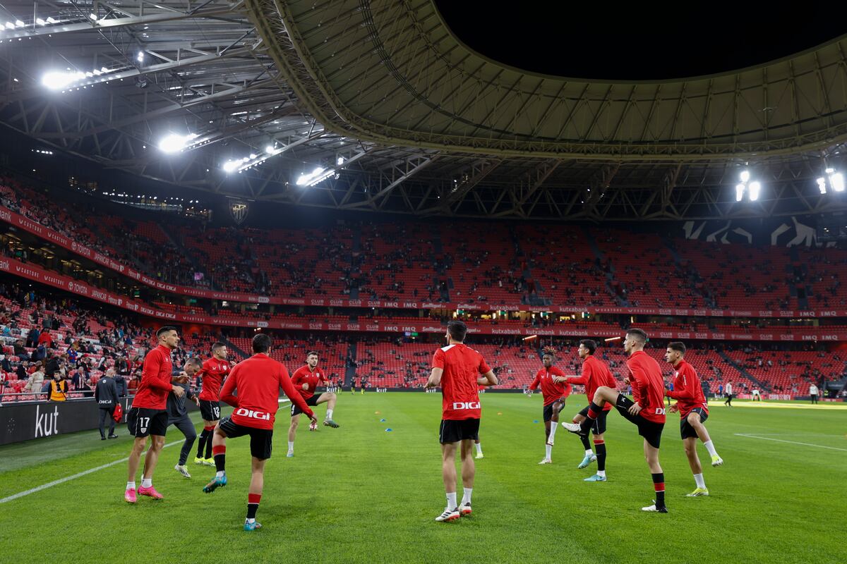 Athletic – Barcelona, ​​en directo |  Guruzeta se incorpora al Athletic en el primer minuto de juego |  Fútbol |  Deportar