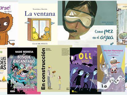 Selección de novedades de literatura infantil y juvenil.