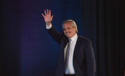 El presidente argentino, Alberto Fernández.