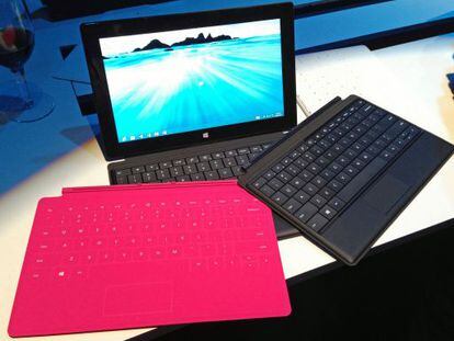 Surface, la tableta de Microsoft. 
