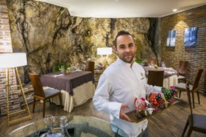 El chef Ricardo González Sotres en su restaurante El Retiro (una estrella Michelin en 2015).