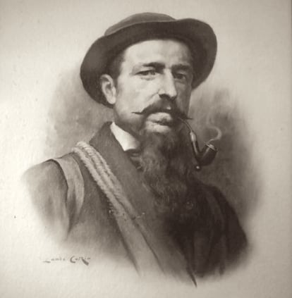 Retrato del guía Michel Croz.

