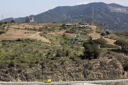 &Uacute;ltimas chabolas que todav&iacute;a resisten en el Tur&oacute; de Montcada.