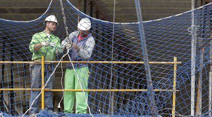 Trabajadores de la construcción