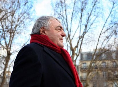 El cineasta Claude Lanzmann, ayer por la tarde en París.