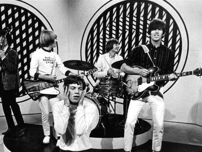 The Rolling Stones en el programa de televisión ‘Thank Your Lucky Stars’, en 1965.