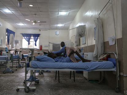 Pacientes en un hospital del Estado nigeriano de Borno, el pasado mes de junio.