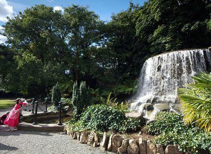 Casacada del parque Stephen's Green