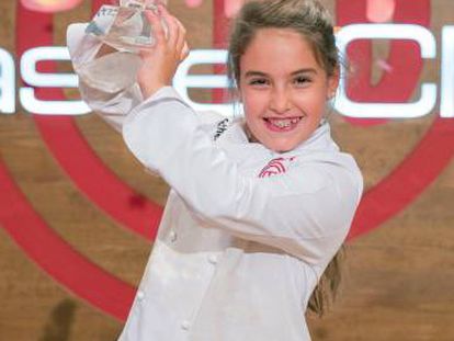 Esther, ganadora de &#039;MasterChef Junior&#039;.