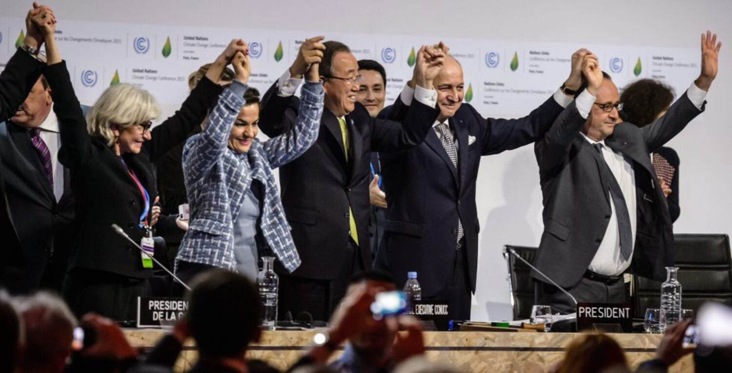 Fin de la cumbre en la que el 12 de diciembre se cerró el Acuerdo de París.
