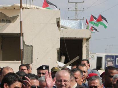 Rami Hamdalá, el 9 de octubre en Gaza