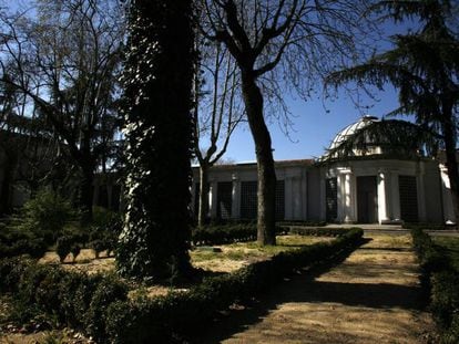 Interior de la Finca Vista Alegre, en Carabanchel.