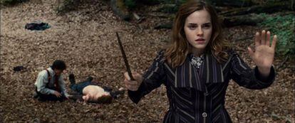 <b>Desde que se cortó el pelo, la llaman la nueva Twiggy.  Emma Watson se despide así de Hermione, su personaje en <i>Harry Potter. </i></b>