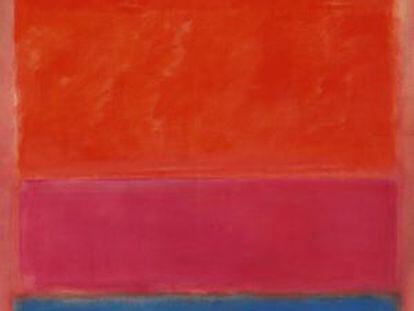 'Royal red and blue', de Rothko.