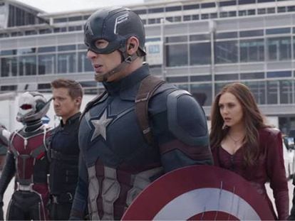 Fotograma de la película 'Capitán América: Civil War'.