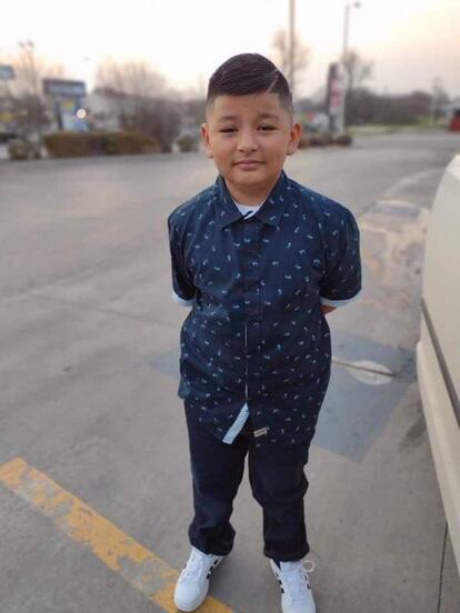 Xavier Lopez, 10 anos. Os alunos da Robb Elementary são de origem humilde e muitos deles são latinos. O presidente do México, Andrés Manuel López Obrador, se referiu a eles. Ele não sabe há quanto tempo eles estão nos Estados Unidos, mas tem certeza de que muitos são descendentes de mexicanos.