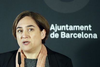 L'alcaldessa de Barcelona, Ada Colau.