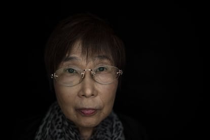 Keiko Ogura, de 78 años, víctima de la bomba nuclear que arrasó Hiroshima, en una imagen tomada en 2015.