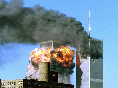 Atentado contra las Torres Gemelas de Nueva York, el 11 de septiembre de 2001.